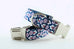 Navy and Pink Flowers Collar
