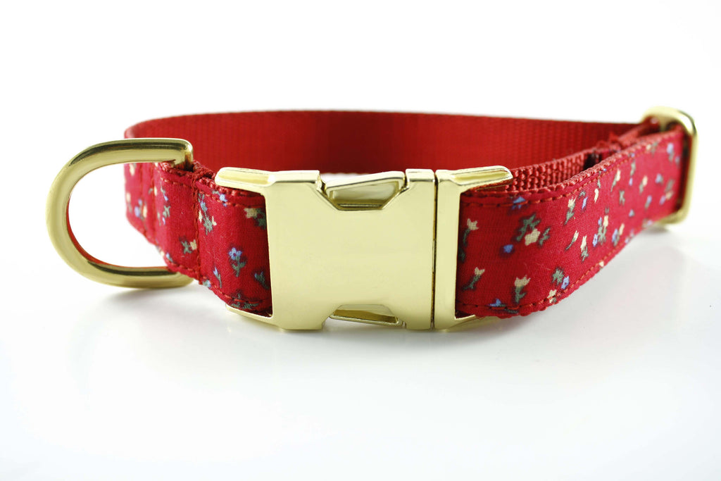 Poppy Red Flowers Collar